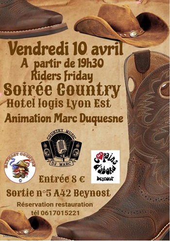 Soirée country du 10.04.2026 site
